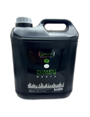 Garrafa Champú Menta...