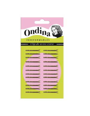 Cartón 24 Miniclips 2.5cm....